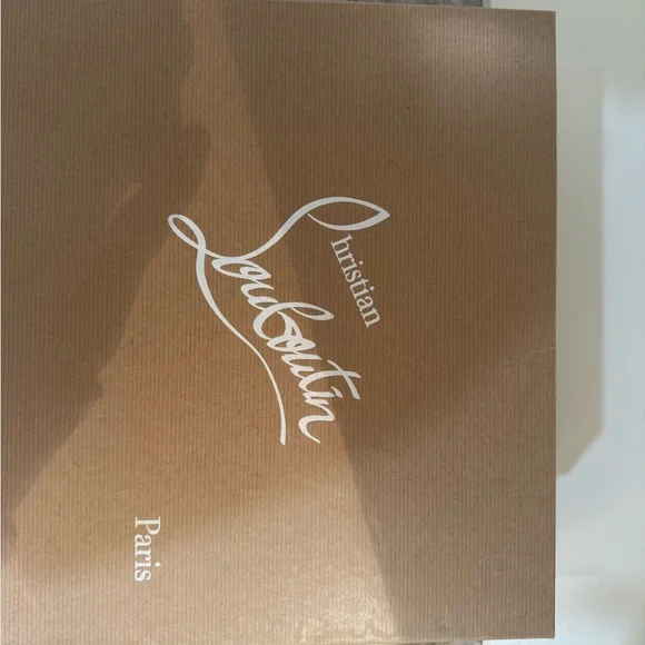 Louboutin Movida Sabina 130MM Silver Size 39.5 - Picture 10 of 12